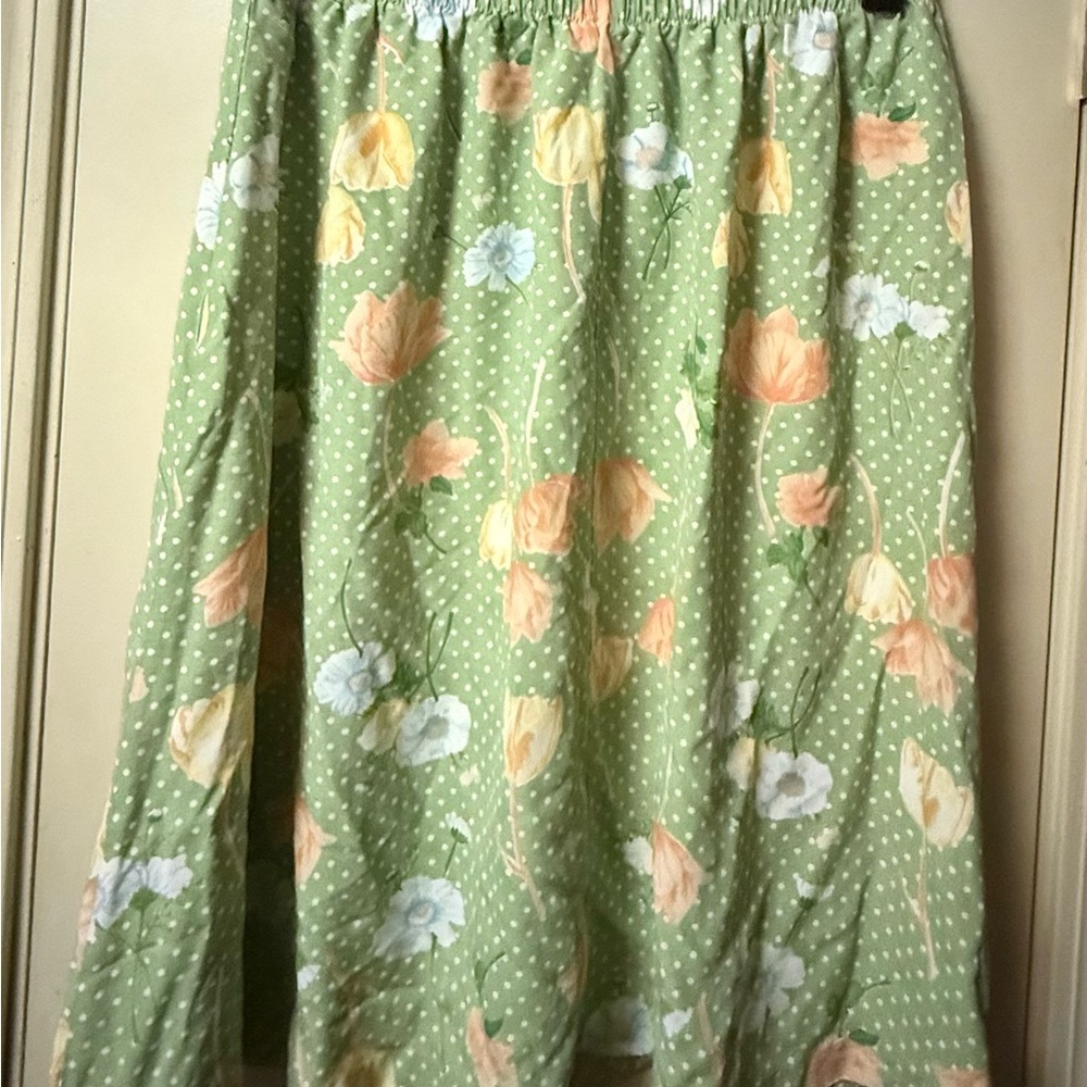 Southern Lady ~ Women’s ~ Skirt ~ XL ~ Vintage ~ Elastic Waist - Picture 4 of 16